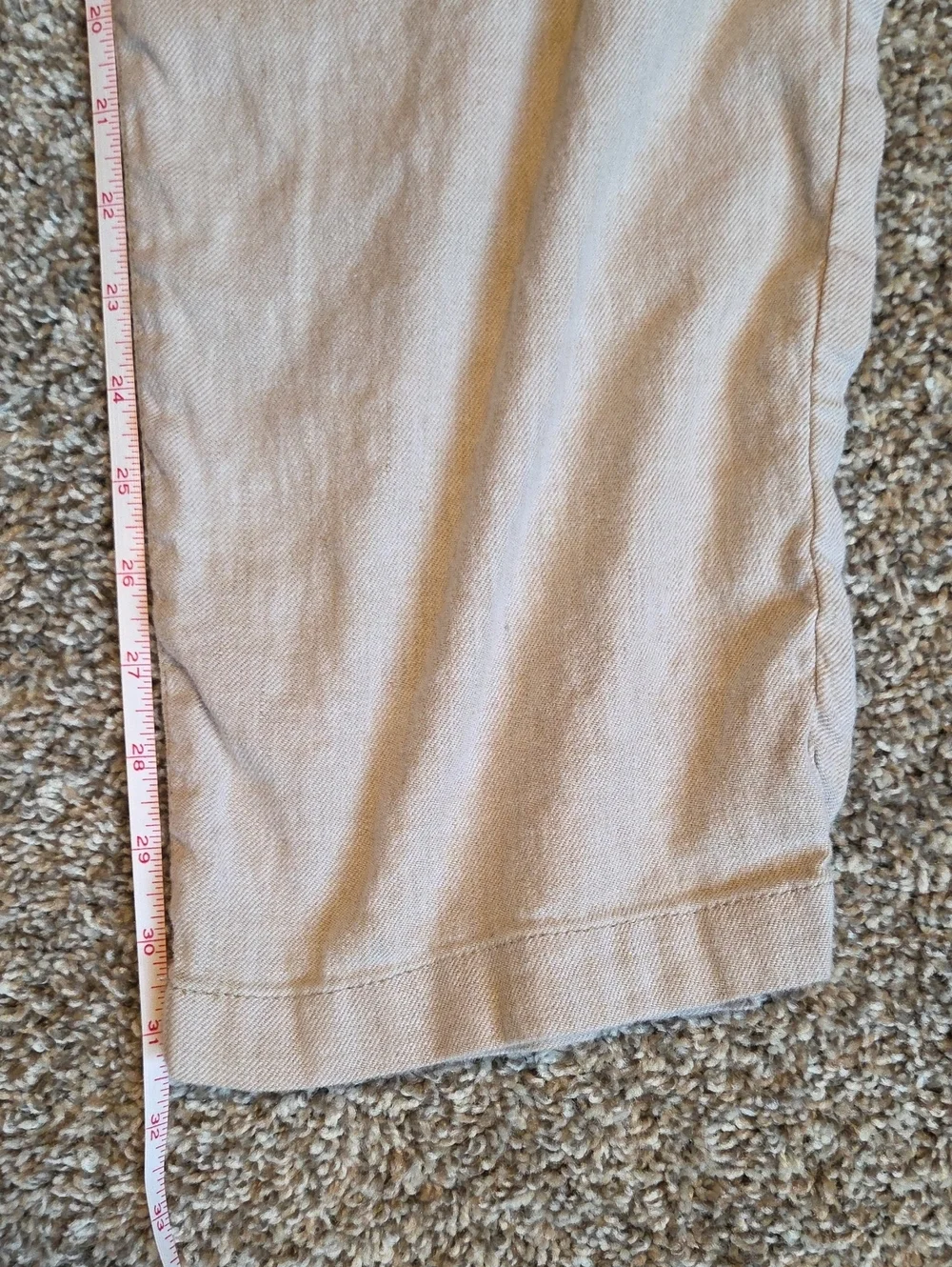 TOMMY BAHAMA Beach Coast Stretch Linen-Blend Pants - Stone Khaki